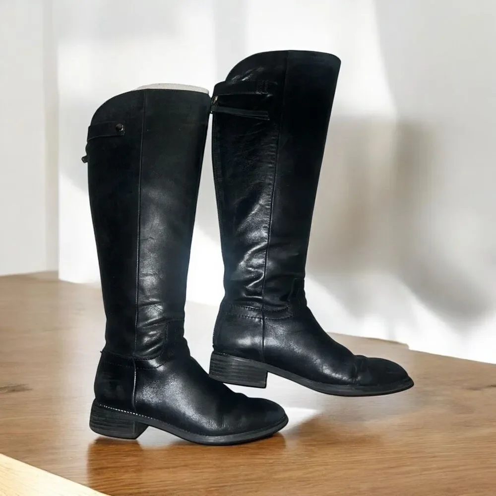 ✨Franco Sarto Women L-BRINDLEY Equestrian Sz 7.5 Boots✨